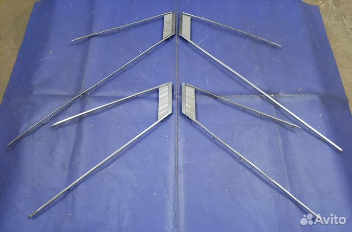 Газ 21 Волга молдинги обивок дверей