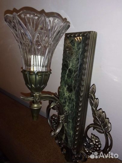 Настенный светильник бра СССР