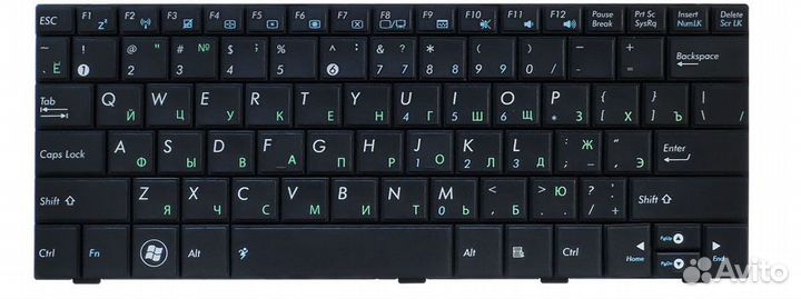 Клавиатура Asus Eee PC 1001, 1001HA, 1005, 1005HA