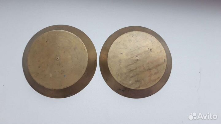 Блюдце латунное периода СССР