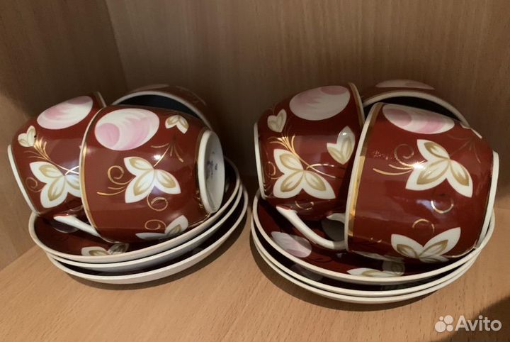 Сервиз чайный Вербилки СССР новый