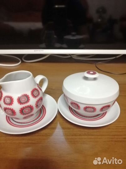 Винтаж сливник и сахарница Германия