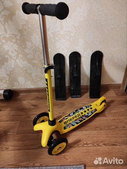 Самокат - снегокат