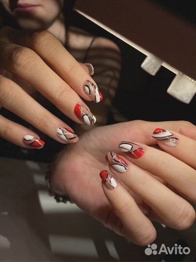 Маникюр, покрытие гель лак, наращивание, педикюр