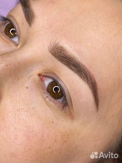 Перманентный макияж бровей губ и век