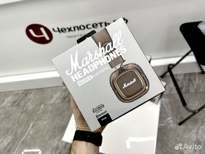 Наушники Marshall Major 2 Bluetooth Brown