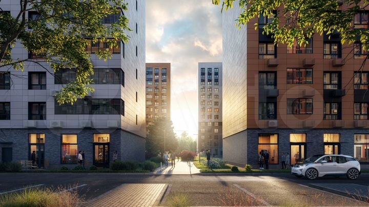 2-к. квартира, 56,5 м², 5/15 эт.