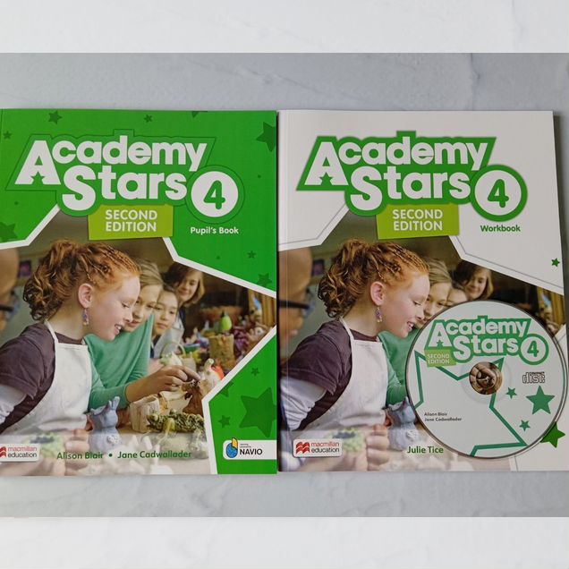 Academy Stars 4 second edition новый комплект