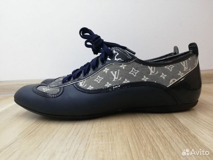 Кеды синие Louis Vuitton 39р