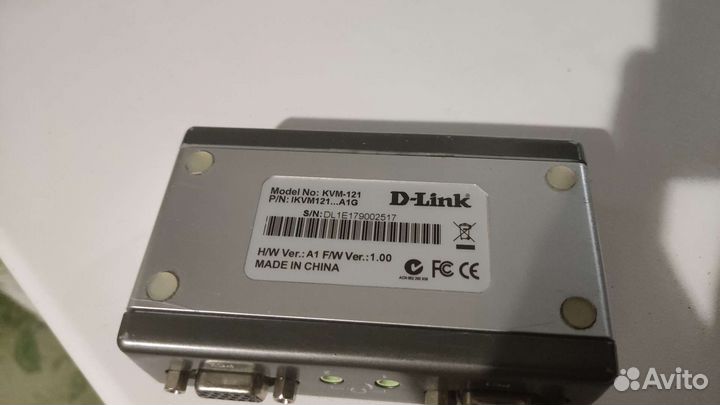 Переключатель KVM Switch 121