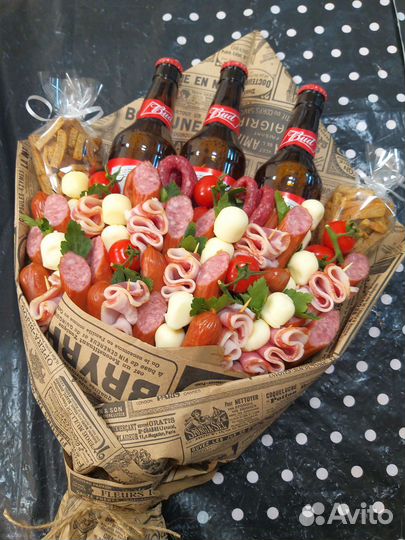 Мужской букет колбасный