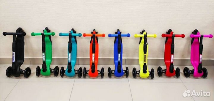 Самокат детский трехколесный Дерзкий