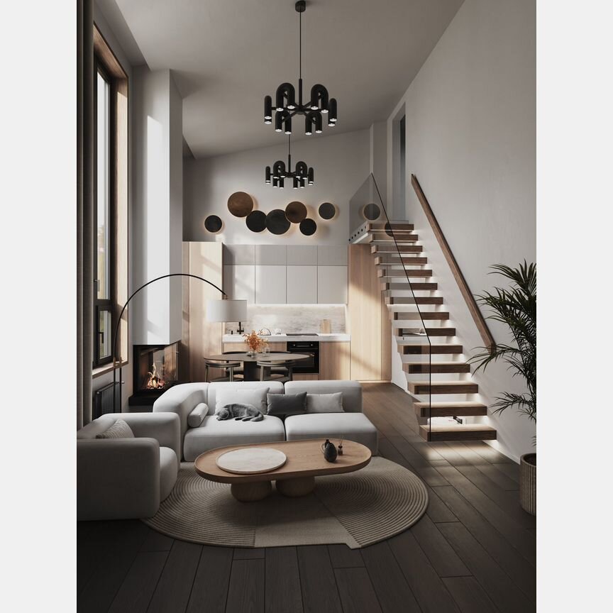 1-к. квартира, 40 м², 1/4 эт.