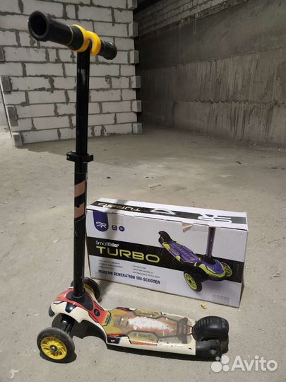 Самокат детский Small Rider Turbo трехколесный
