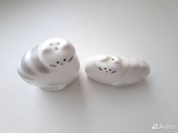 Солонка и перечница Кошки