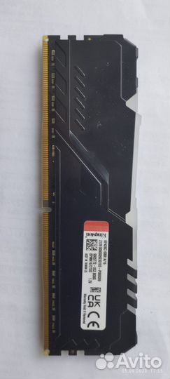 Оперативная память Kingston fury Beast ddr4 16 гб