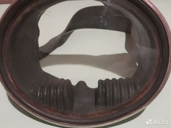 Маска для подводного плавания с трубкой