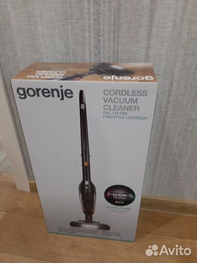 Новый пылесос ручной (handstick) Gorenje