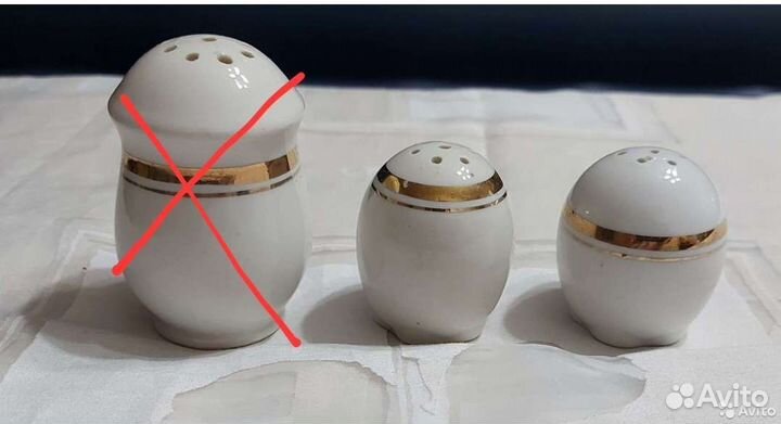 Солонка-перечница СССР