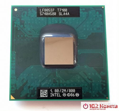 Процессор Intel Core 2 Duo T7100 SLA4A