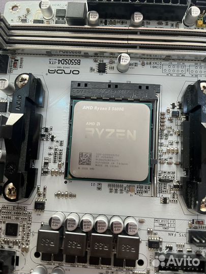 Ryzen 5 5600g и материнская плата b550-itx