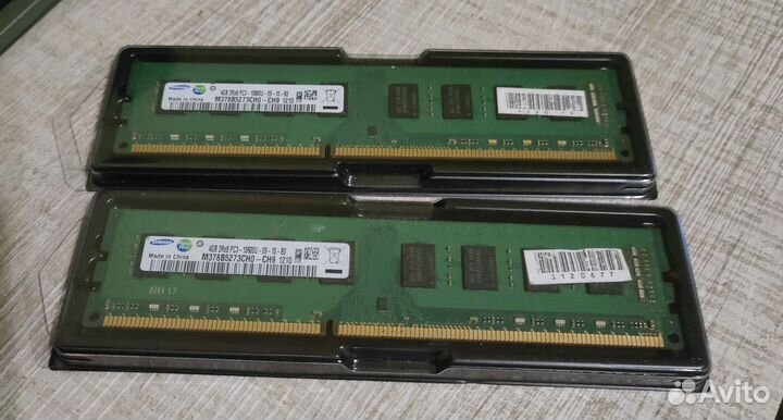 Оперативная память 4 Гб DDR3