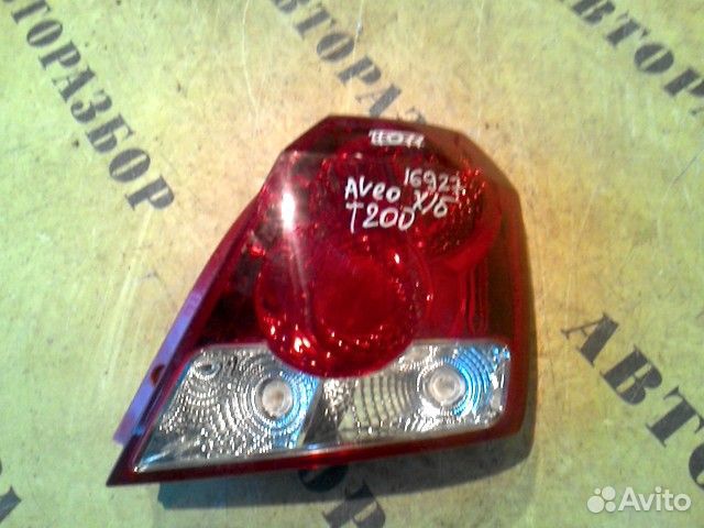 Фонарь задний правый внешний Chevrolet Aveo T200