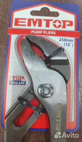 Клещи переставные 250мм empl6510