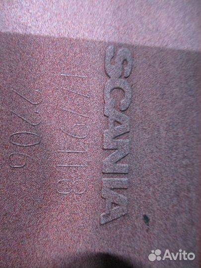 Накладка корпуса левой подножки Scania 1779118