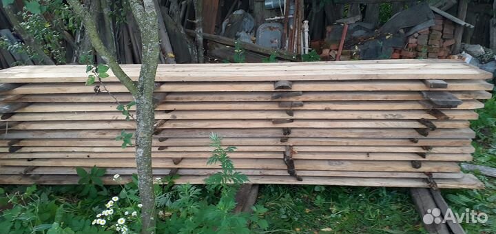 Доска обрезная ясень