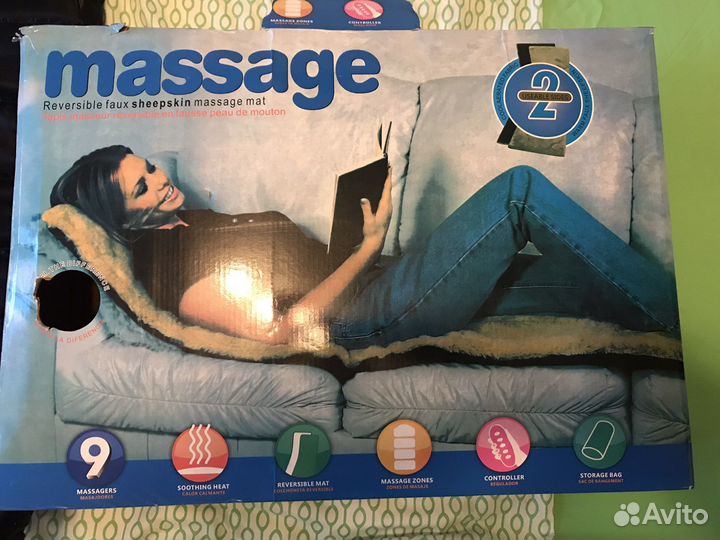 Массажный матрас с подогревом