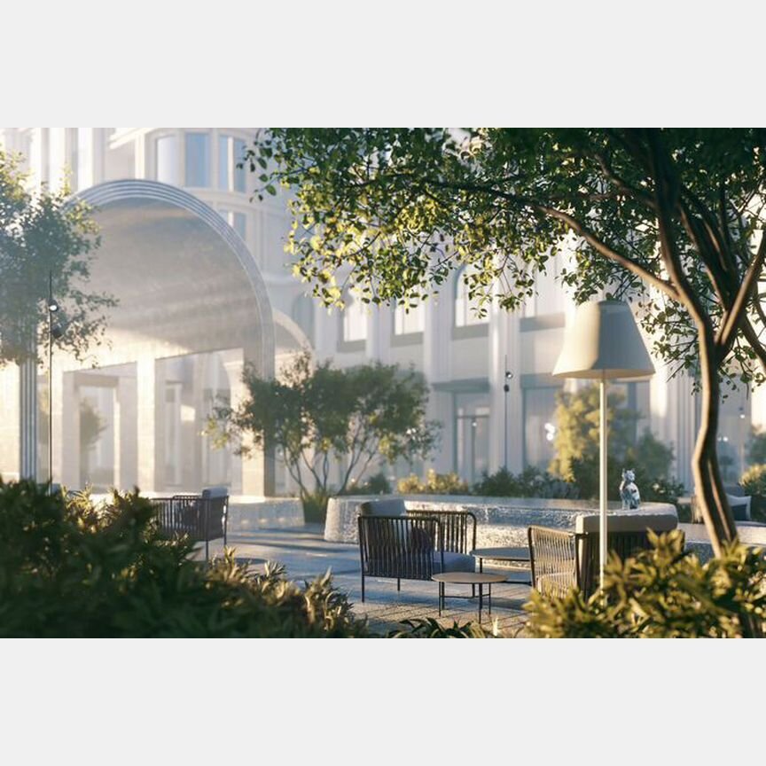 2-к. квартира, 74,4 м², 16/23 эт.