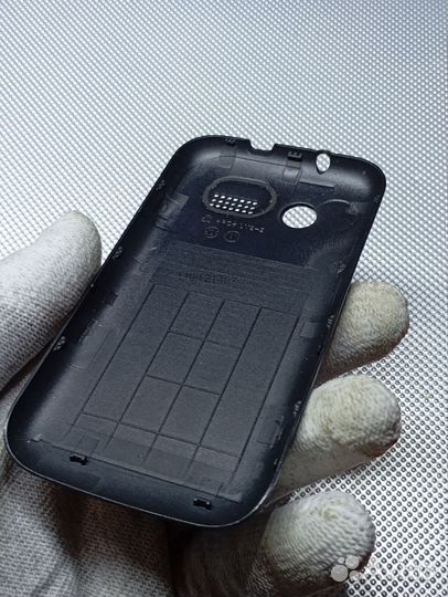 Lenovo A60+. Задняя крышка. Оригинал. Чёрная