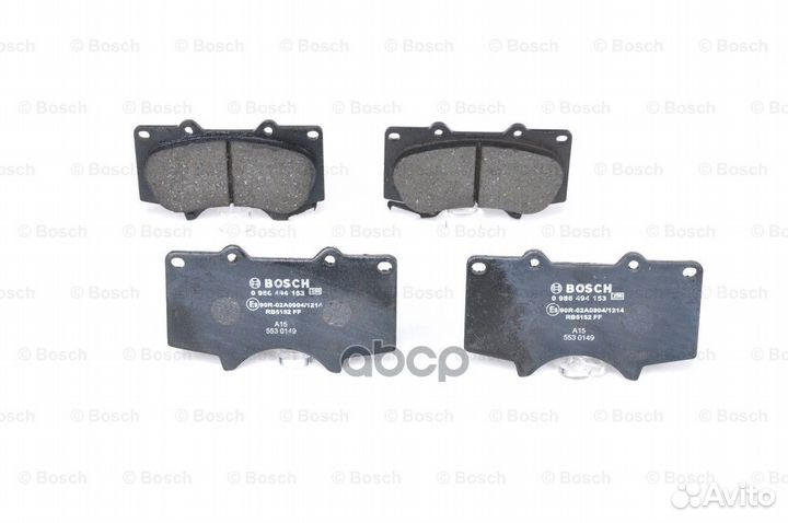 Колодки тормозные дисковые передн toyota: hilux