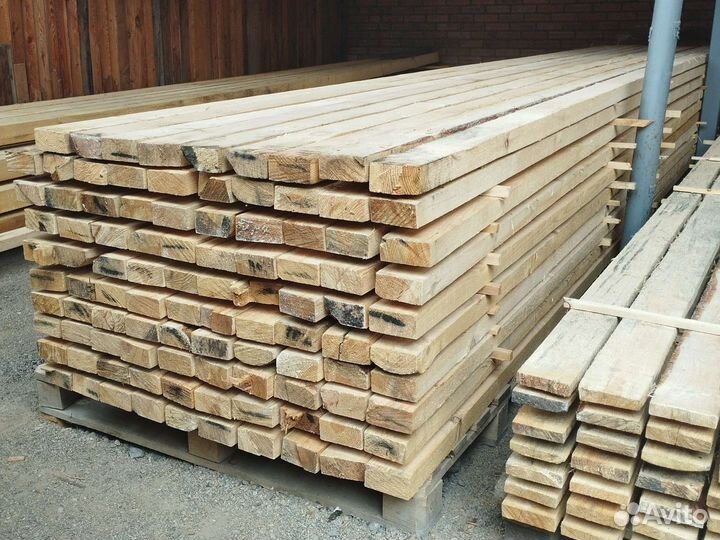 Доска обрезная 50х100х6000