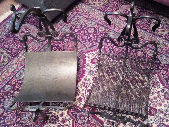 Дровница кованая