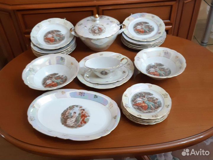 Столовый сервиз гдр Мадонна