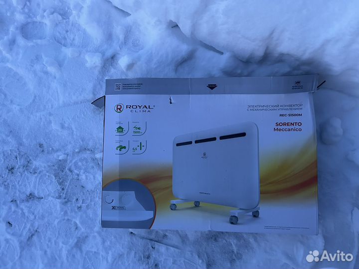 Конвектор (обогреватель) Royal Clima