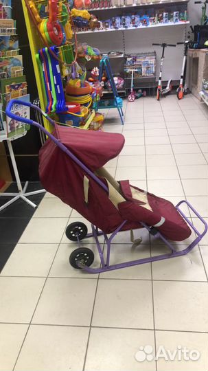 Санки-коляска