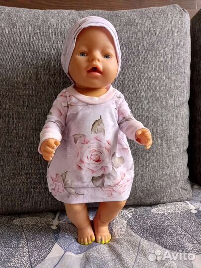Одежда для куклы беби борн
