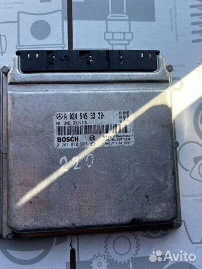 Блок эбу мерседес w220 3.2 CDI