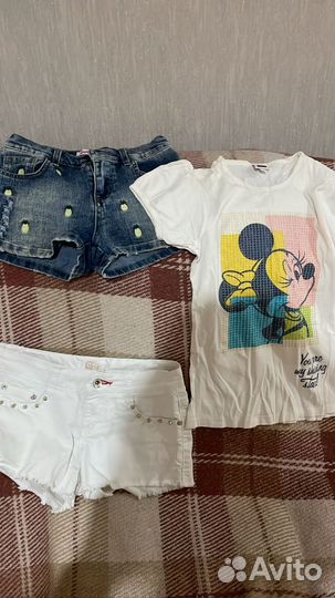 Вещи пакетом для девочки(11шт) 152-164