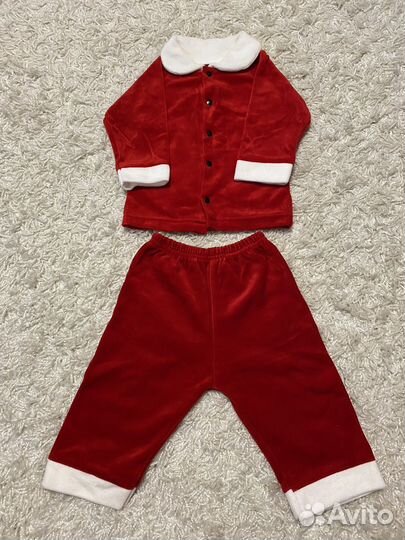 Новогодний костюм для мальчика 74