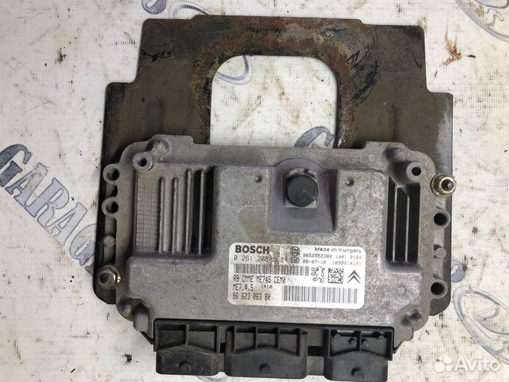 Блок управления двс Peugeot TU5JP4