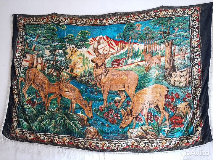 Плюшевый ковер СССР IKEA