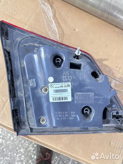 Фонарь задний правый Mercedes-Benz GLS, I (X166)