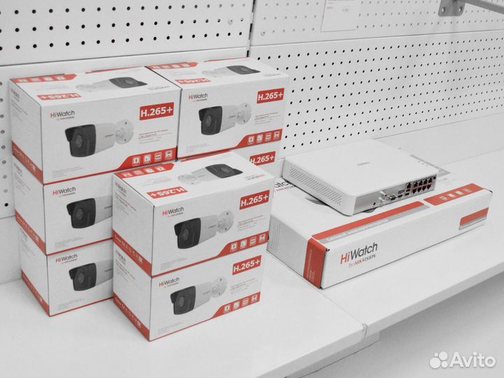 Ip-видеонаблюдение наружное 2Mpx и регистратор