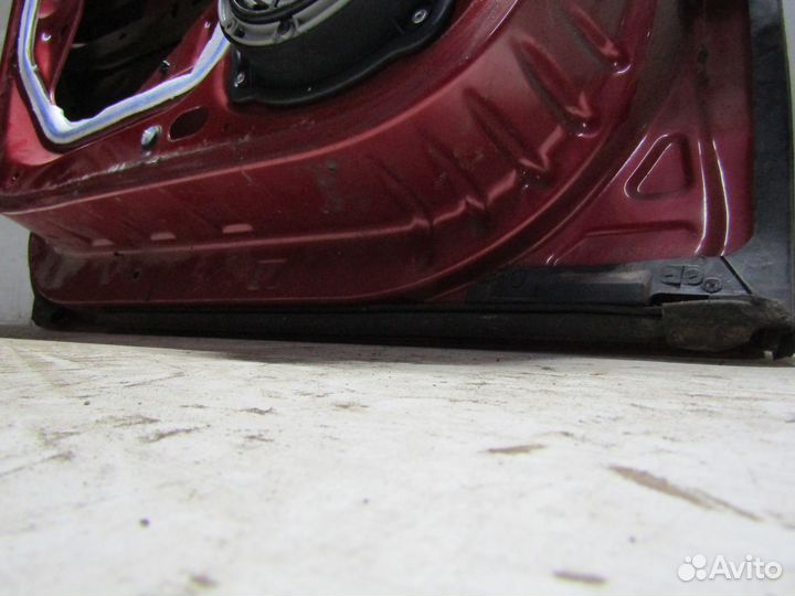 Дверь задняя Лев. Ситроен С4 Пикассо 2007г 1.6л