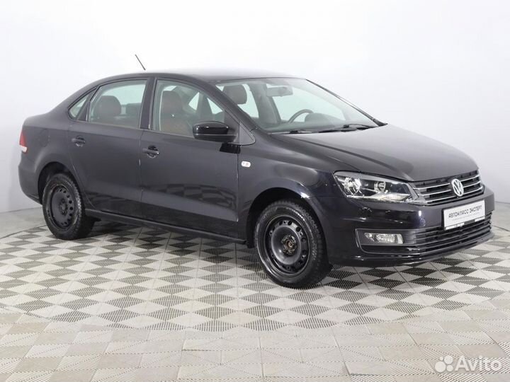 Volkswagen Polo 1.6 AT, 2015, 158 150 км