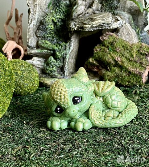 Мыло ручной работы дракон